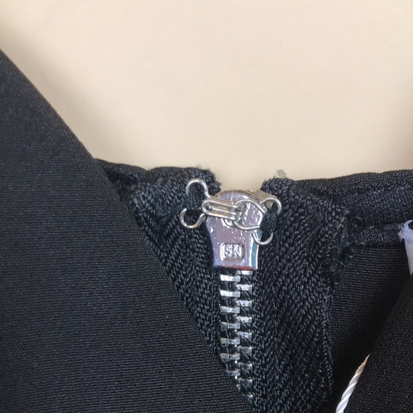 NWT Melrose With Love Women’s Black Hanging Rhinestone Cocktail Evening Dress - Picture 8 of 11